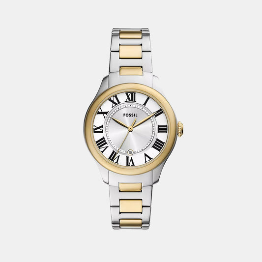 Gilmore Women Quartz Silver Dial Analog Stainless Steel Watch ES5396