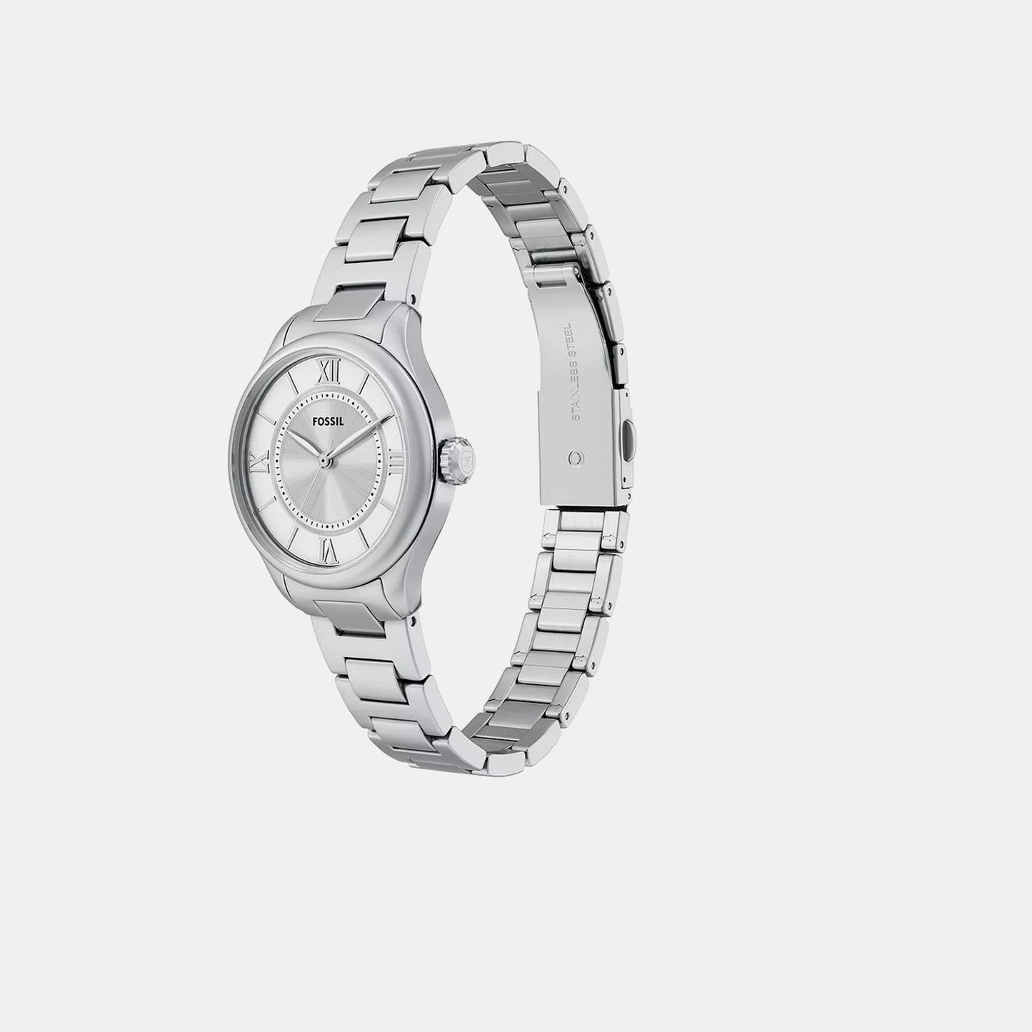 Gilmore Women Quartz Silver Dial Analog Stainless Steel Watch ES5419