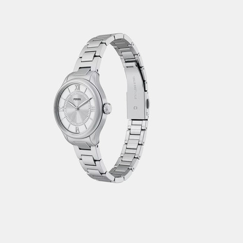 Gilmore Women Quartz Silver Dial Analog Stainless Steel Watch ES5419