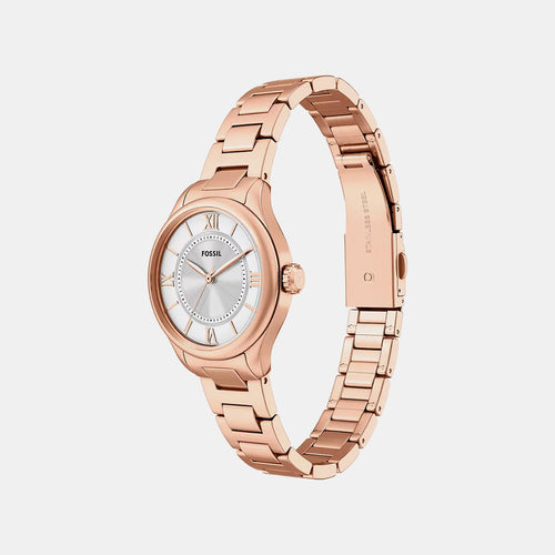 Gilmore Women Quartz Silver Dial Analog Stainless Steel Watch ES5420