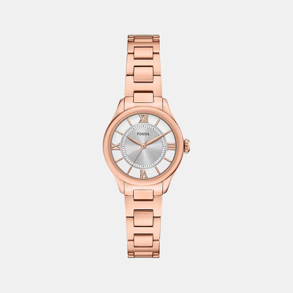 Gilmore Women Quartz Silver Dial Analog Stainless Steel Watch ES5420