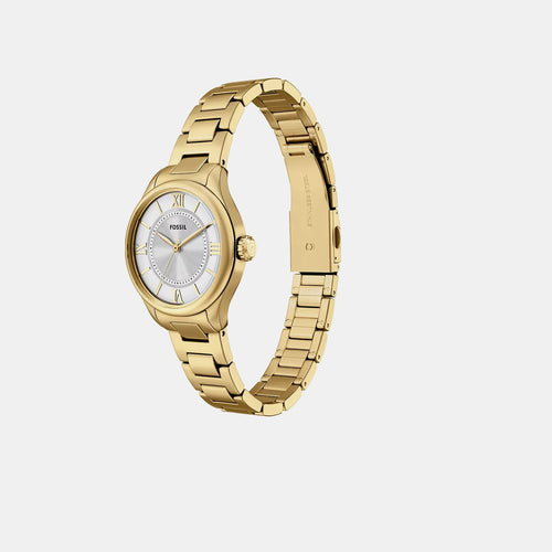 Gilmore Women Quartz Silver Dial Analog Stainless Steel Watch ES5421