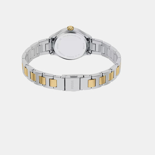 Gilmore Women Quartz Silver Dial Analog Stainless Steel Watch ES5422