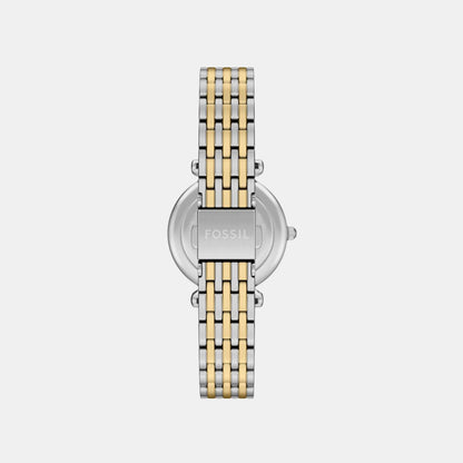 Carlie Women Quartz Blue Dial Analog Stainless Steel Watch ES5438