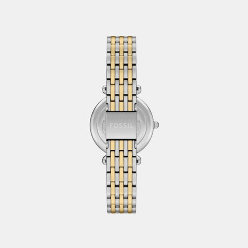 Carlie Women Quartz Blue Dial Analog Stainless Steel Watch ES5438