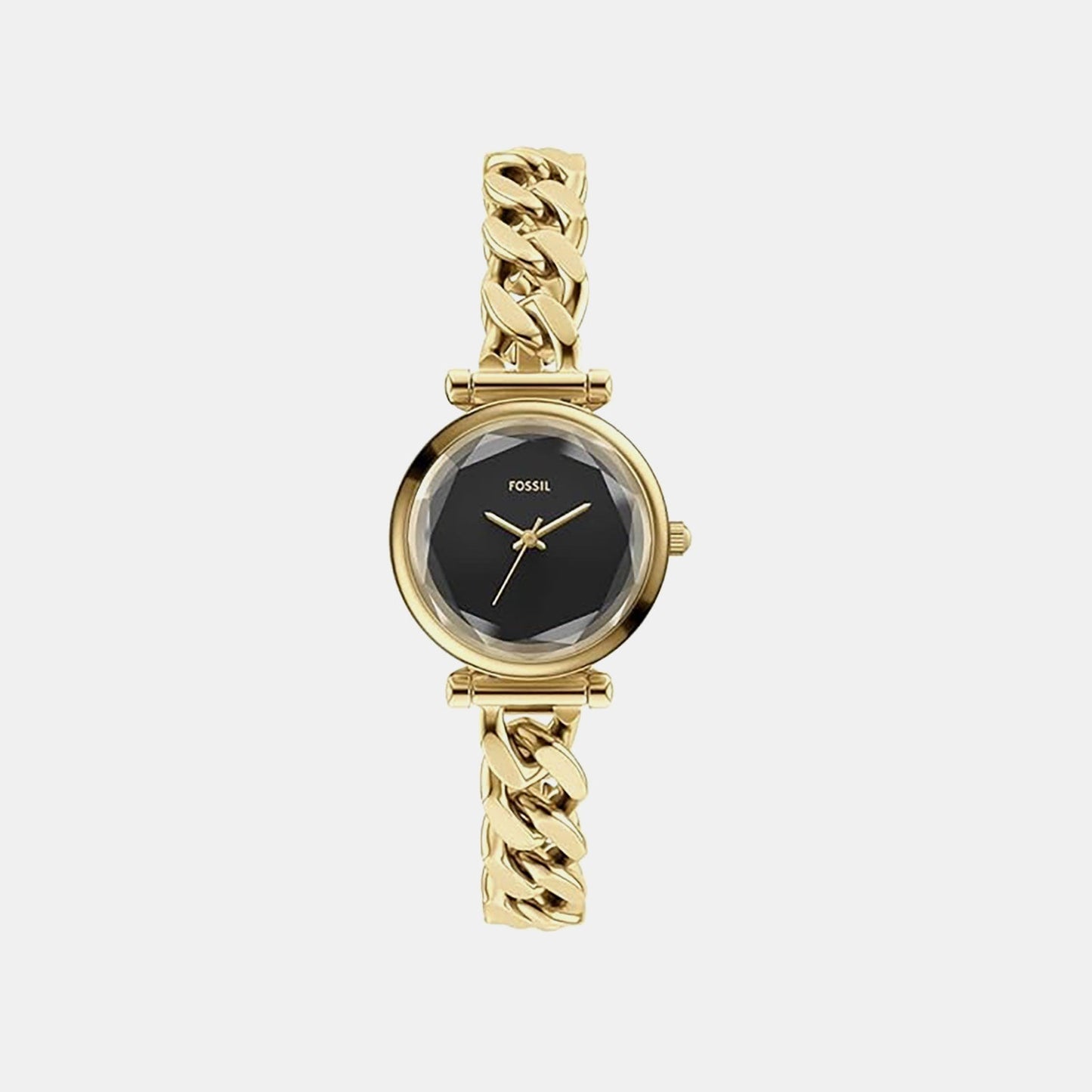 Carlie Women Quartz Black Dial Analog Stainless Steel Watch ES5440