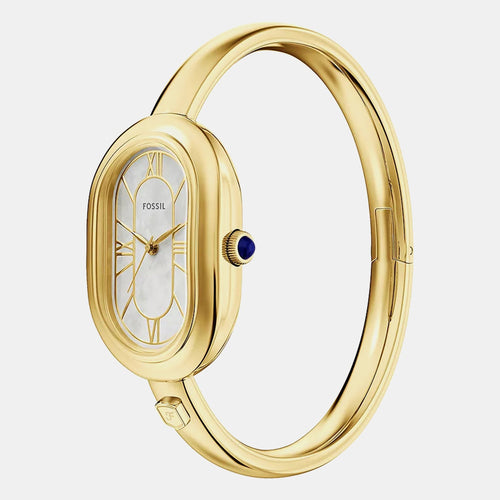 Sloan Women Quartz Mother of Pearl Dial Analog Stainless Steel Watch ES5444