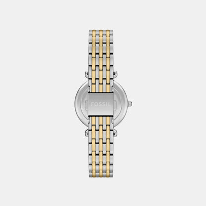 Carlie Women Quartz Silver Dial Analog Stainless Steel Watch ES5450SET
