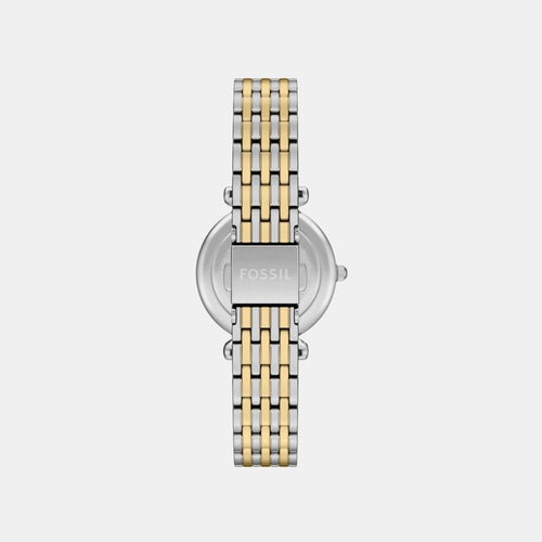 Carlie Women Quartz Silver Dial Analog Stainless Steel Watch ES5450SET