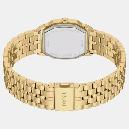 Harlow Women Quartz Green Dial Analog Stainless Steel Watch ES5451