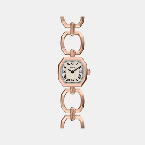 Harlow Women Quartz Rose Gold Dial Analog Stainless Steel Watch ES5484