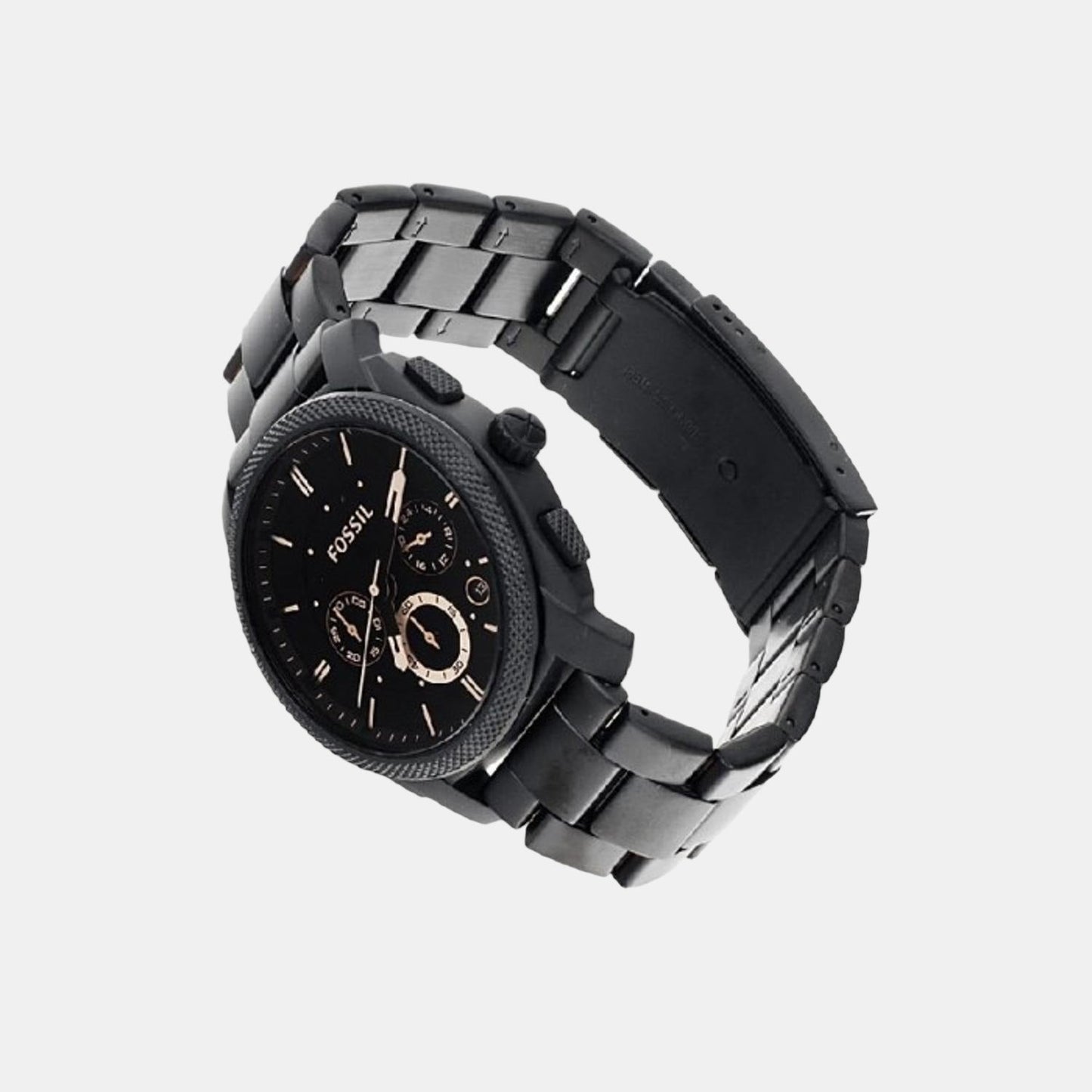 Machine Men Quartz Black Dial Chronograph Stainless Steel Watch FS4682