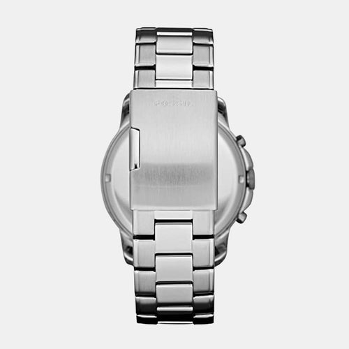 Grant Men Quartz Black Dial Chronograph Stainless Steel Watch FS4736