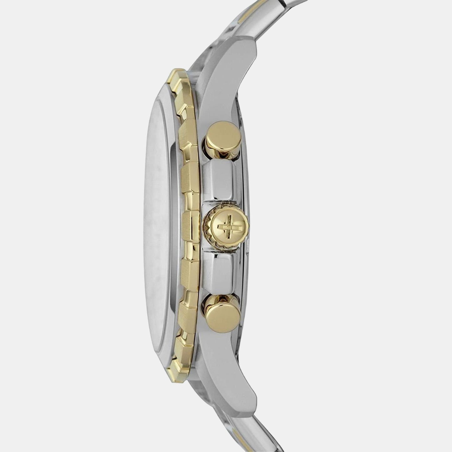 Dean Men Quartz Silver Dial Chronograph Stainless Steel Watch FS4795