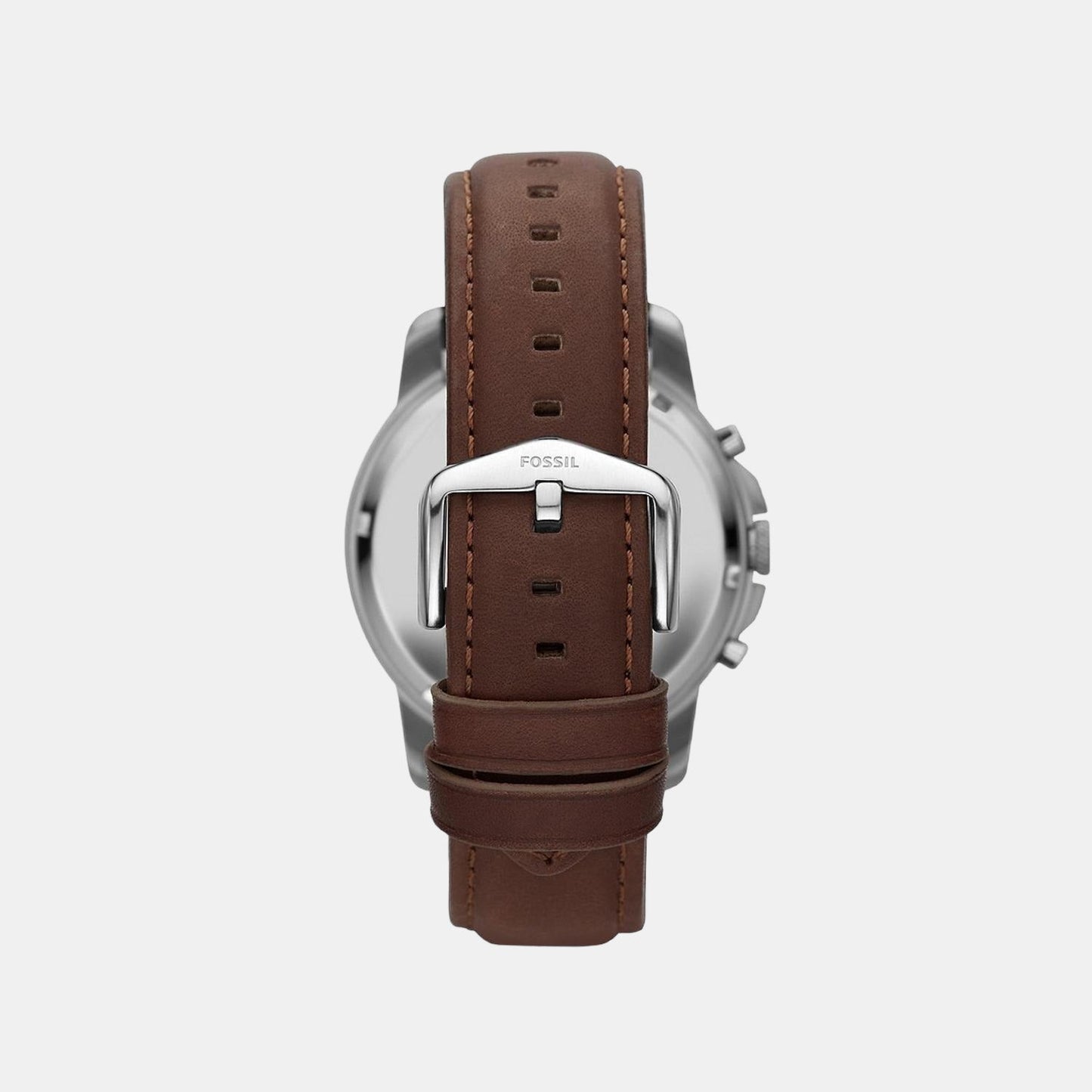 Grant Men Quartz Black Dial Chronograph Leather Watch FS4813I
