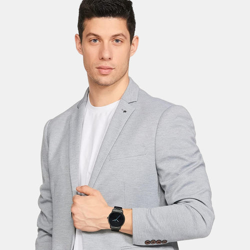The Minimalist 3H Men Quartz Black Dial Analog Stainless Steel Watch FS5308