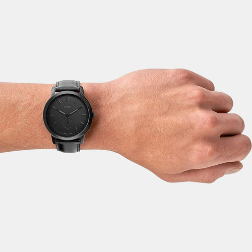 The Minimalist - Mono Men Quartz Black Dial Analog Leather Watch FS5447