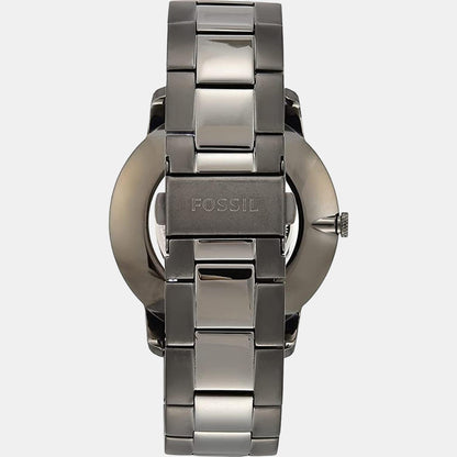 The Minimalist 3H Men Quartz Grey Dial Analog Stainless Steel Watch FS5459