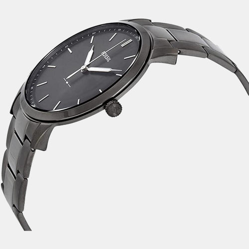 The Minimalist 3H Men Quartz Grey Dial Analog Stainless Steel Watch FS5459