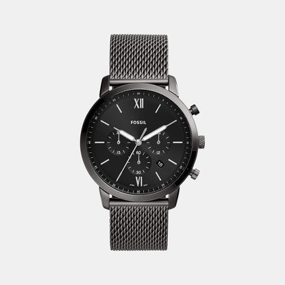 Neutra Chrono Men Quartz Black Dial Chronograph Stainless Steel Watch FS5699