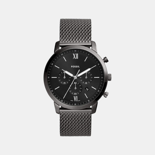 Neutra Chrono Men Quartz Black Dial Chronograph Stainless Steel Watch FS5699