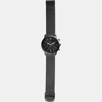 Neutra Chrono Men Quartz Black Dial Chronograph Stainless Steel Watch FS5699