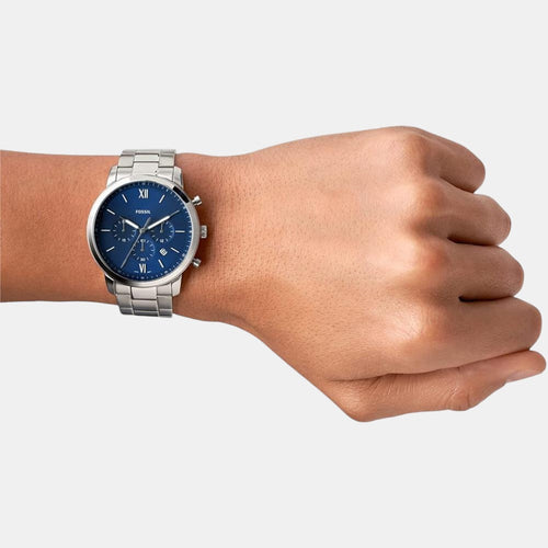 Neutra Men Quartz Blue Dial Chronograph Stainless Steel Watch FS5792