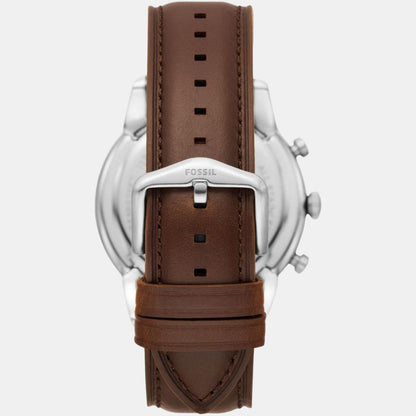 Townsman Men Quartz Black Dial Analog Leather Watch FS5967SET