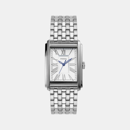 Carraway Men Quartz Silver Dial Analog Stainless Steel Watch FS6008