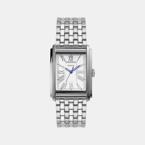 Carraway Men Quartz Silver Dial Analog Stainless Steel Watch FS6008