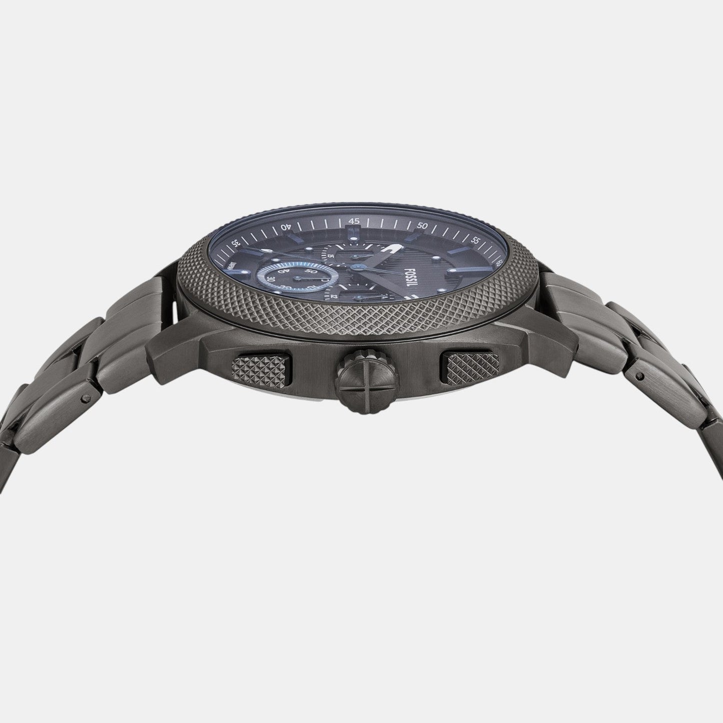 Machine Men Quartz Black Dial Chronograph Stainless Steel Watch FS6098
