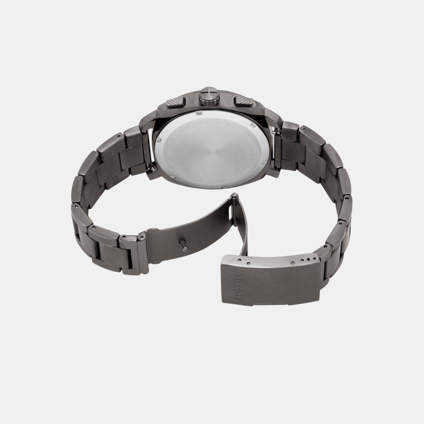 Machine Men Quartz Black Dial Chronograph Stainless Steel Watch FS6098