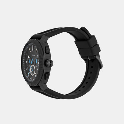 Machine Men Quartz Black Dial Chronograph Silicone Watch FS6099