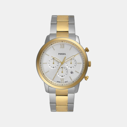 Neutra Men Quartz Silver Dial Chronograph Stainless Steel Watch FS6112