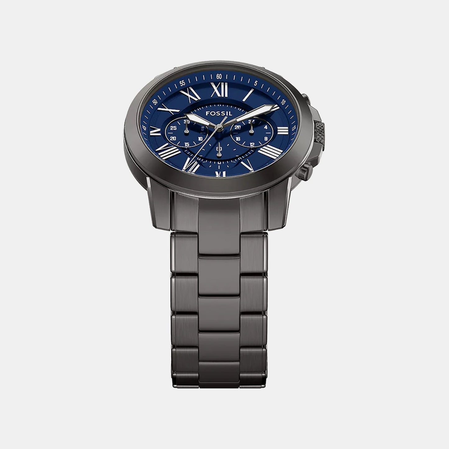 Grant Men Quartz Blue Dial Chronograph Stainless Steel Watch FS6133