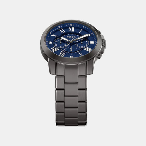 Grant Men Quartz Blue Dial Chronograph Stainless Steel Watch FS6133