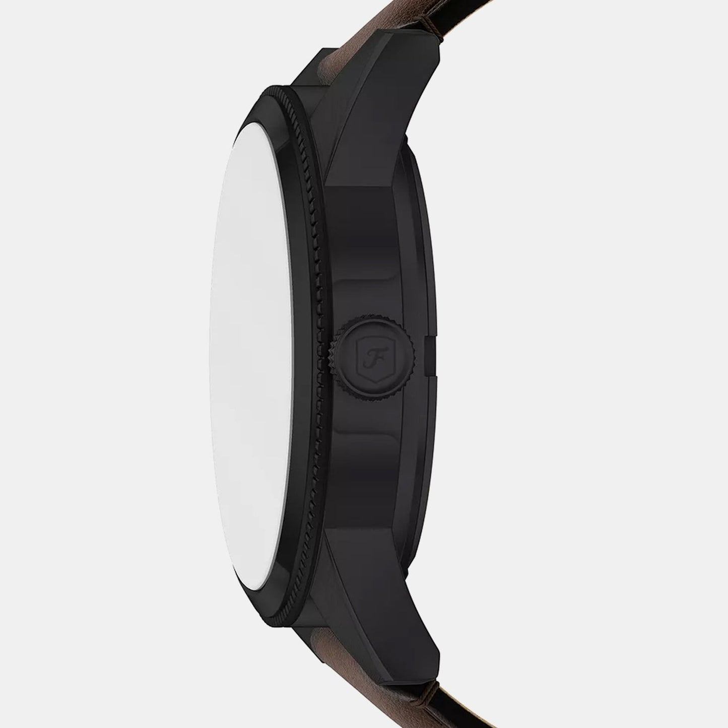 Pearson Men Quartz Black Dial Analog Leather Watch FS6138