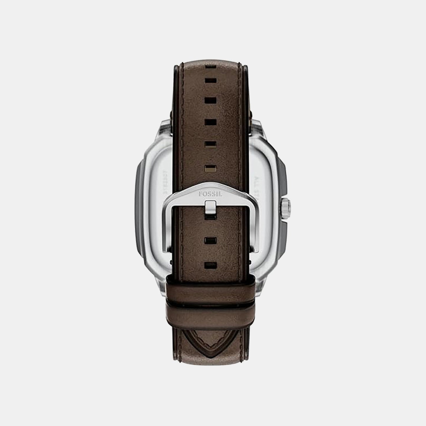 Crosby Men Quartz Green Dial Analog Leather Watch FS6150