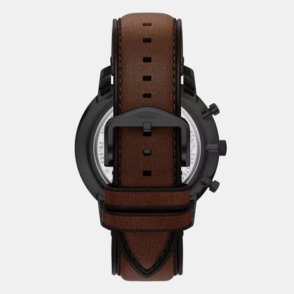 Neutra Men Quartz Brown Dial Chronograph Leather Watch FS6163