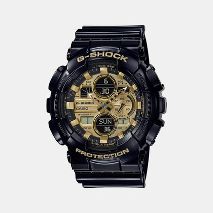 G-Shock Men Quartz Gold Dial Analog-Digital Resin Watch G1021