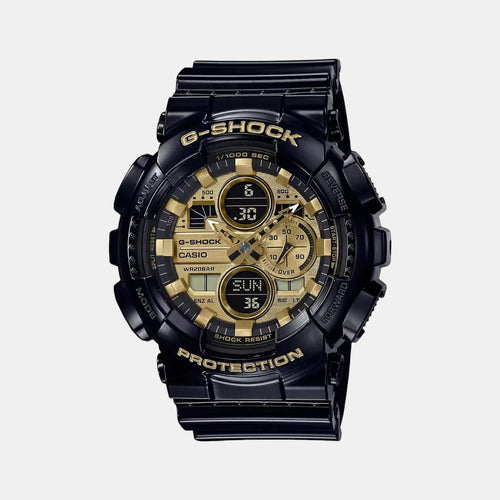 G-Shock Men Quartz Gold Dial Analog-Digital Resin Watch G1021
