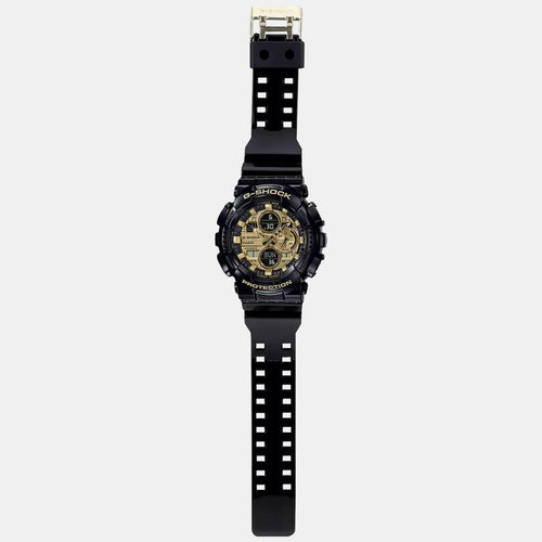 G-Shock Men Quartz Gold Dial Analog-Digital Resin Watch G1021
