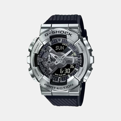 G-Shock Men Quartz Silver Dial Analog-Digital Resin Watch G1051