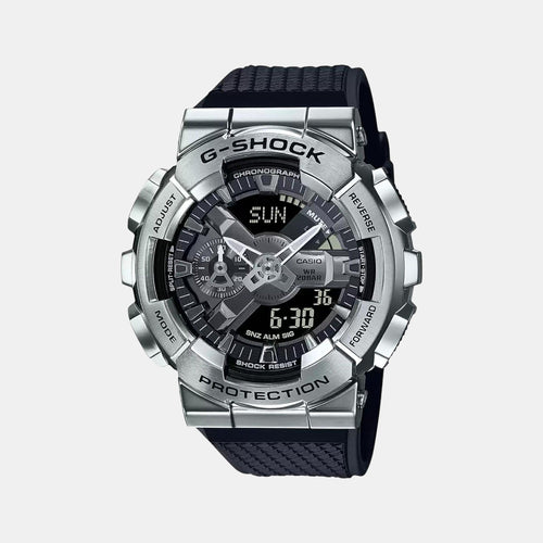 G-Shock Men Quartz Silver Dial Analog-Digital Resin Watch G1051