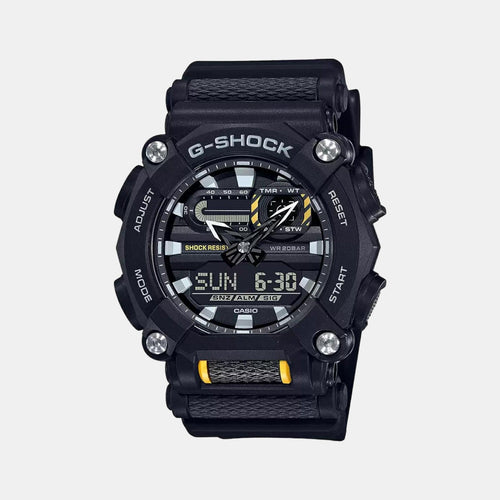 G-Shock Men Quartz Black Dial Analog-Digital Resin Watch G1057