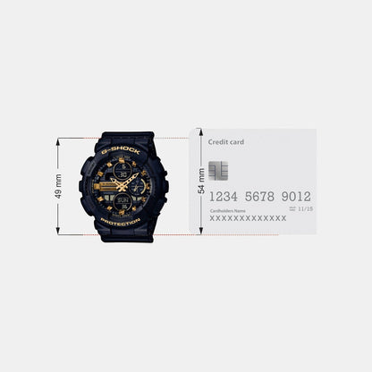 G-Shock Women Quartz Black Dial Analog-Digital Resin Watch G1060