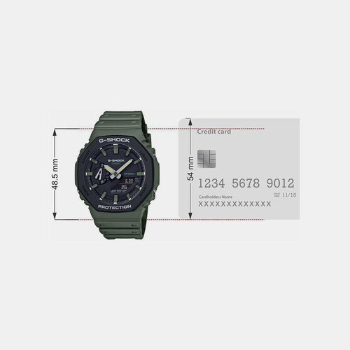 G-Shock Men Quartz Black Dial Analog-Digital Resin Watch G1065