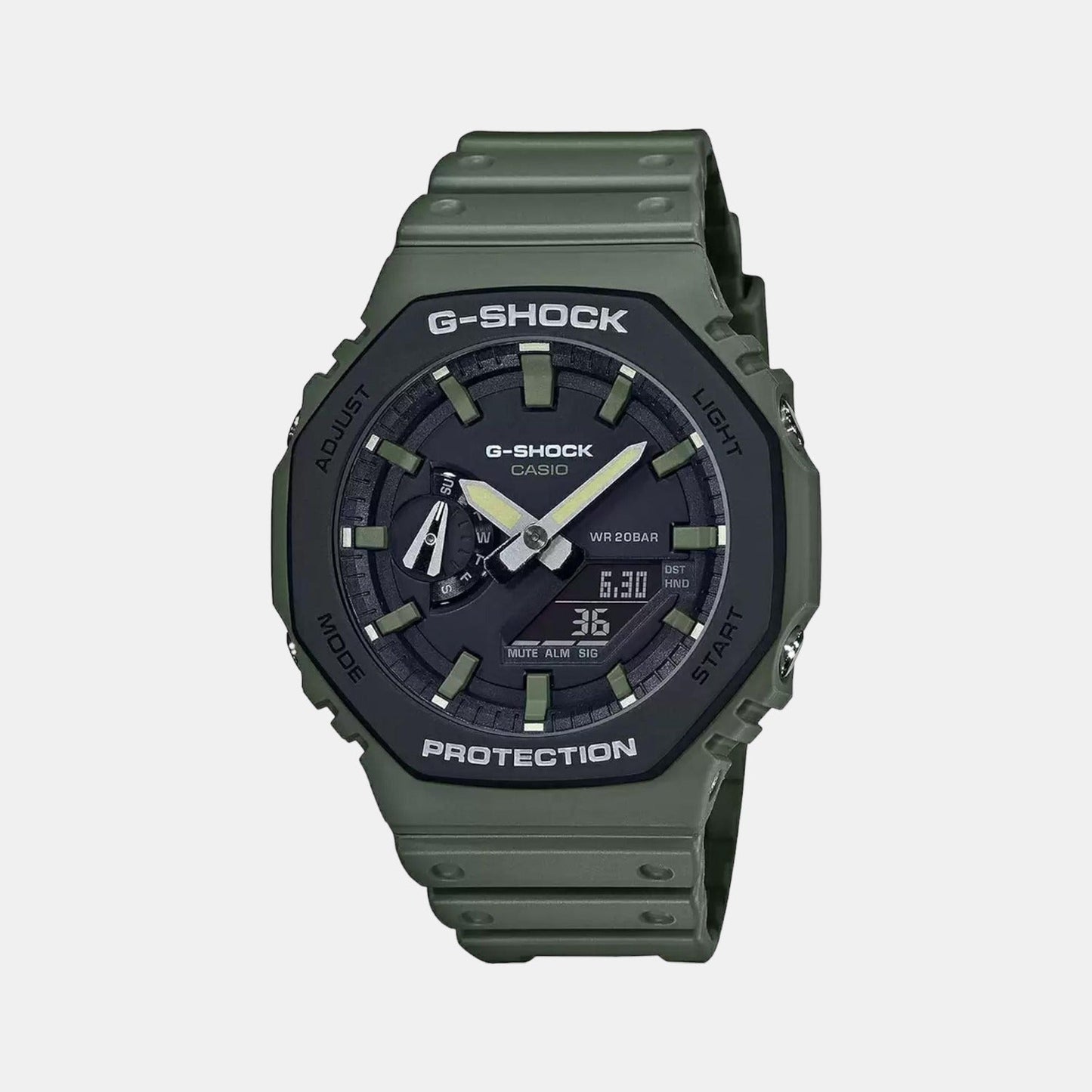 G-Shock Men Quartz Black Dial Analog-Digital Resin Watch G1065