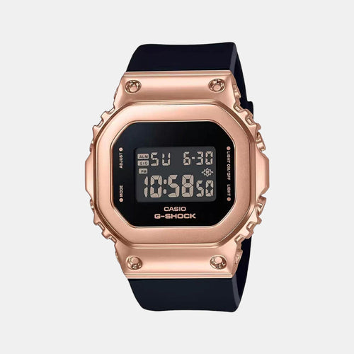 G-Shock Women Quartz Rose Gold Dial Digital Resin Watch G1070