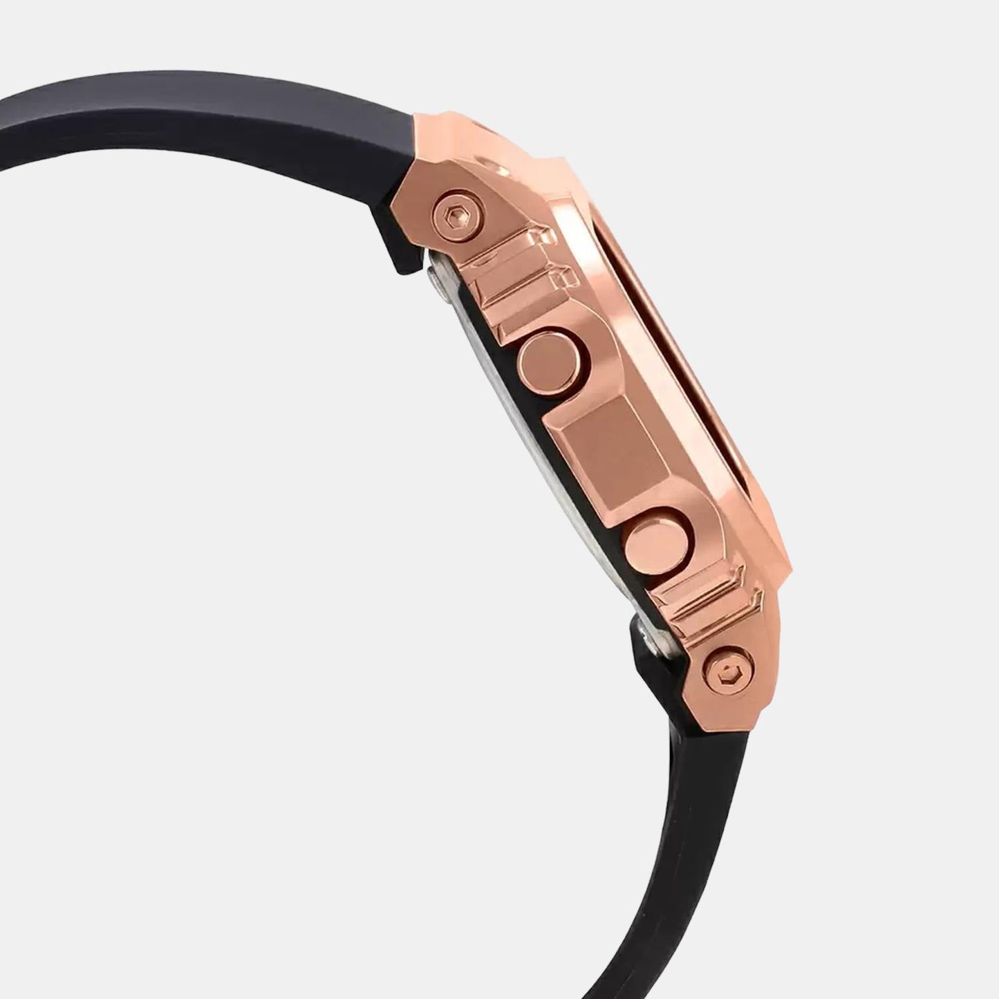 G-Shock Women Quartz Rose Gold Dial Digital Resin Watch G1070